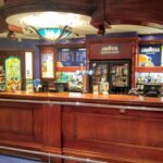 The club's bar area, ready to serve thirsty bingo players.