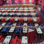 A view of the main seating area at the Arbroath Buzz Bingo.