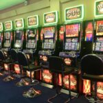 Slots machines area of the club.