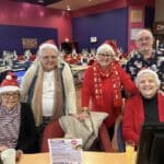 Members ready for Christmas at the Birmingham Buzz Bingo, Great Park.