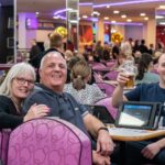 Players enjoying the atmosphere at the Bristol Club 3000 Bingo.