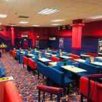 Another view of the seating at the Dumfries Buzz Bingo.