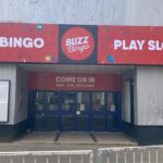 The entrance to the club.