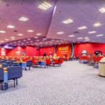 A view of the main seating area at the Glenrothes Buzz Bingo.