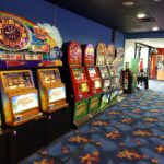 The slots room at the club.