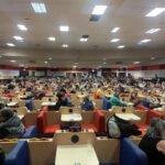 Customers enjoy one of the last sessions at the club.