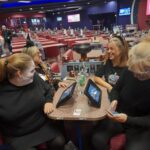 Members celebrate Halloween at the Stratford Buzz Bingo.