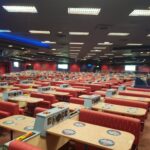 A view of the hall prior to reopening after Covid 19.