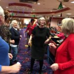 Christmas Party time at the Sutton Riva Bingo.