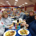Customers enjoying their Christmas lunch at the club.