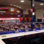 A wider view of the club and its seating.
